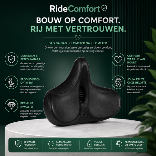 RideComfort™ Ergonomisch Fietszadel