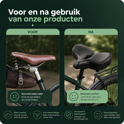 RideComfort™ Ergonomisch Fietszadel