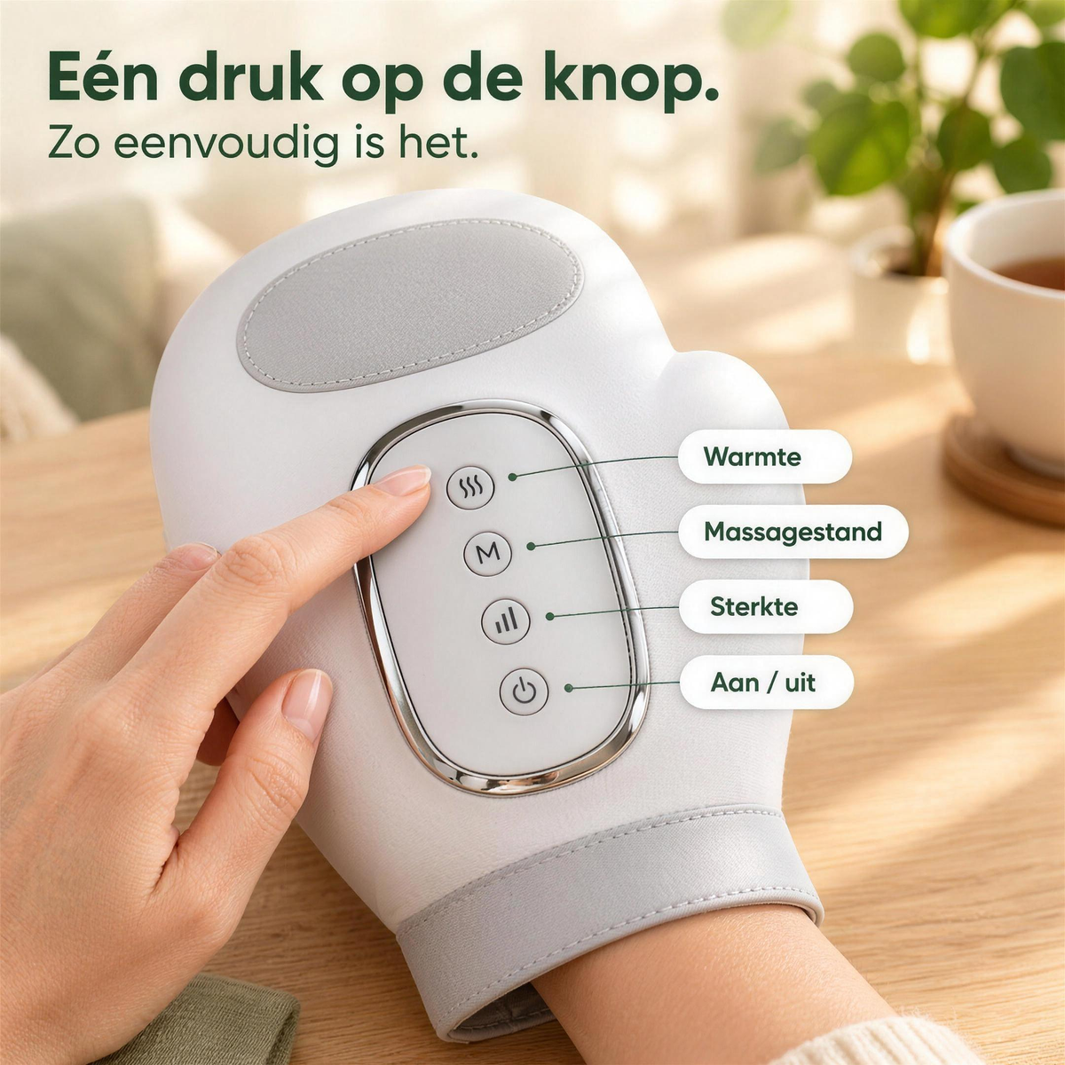 De luchtdruk volgt